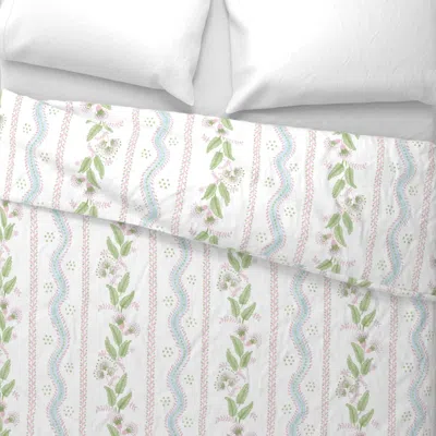 Spoonflower Emma Stripe Custom Gina3 Wide Cotton Sateen 3.5 oz 26" X 20" Standard Knife Edge