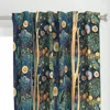 Spoonflower Enchanted Forest At Night Curtain Panel