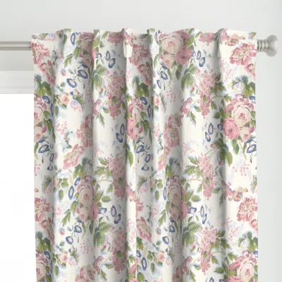 Spoonflower English Chintz Color Curtain Panel