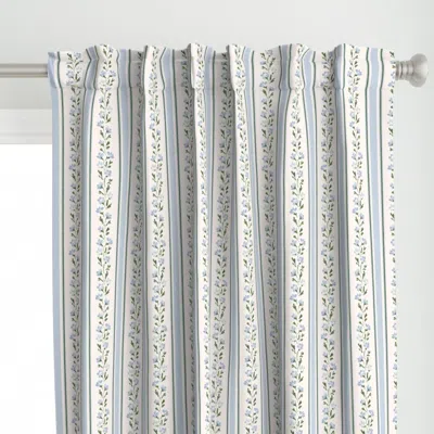 Spoonflower English Country Floral Curtain Panel