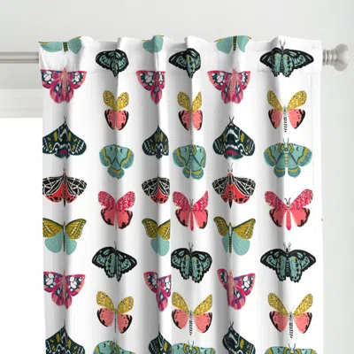 Spoonflower Extra Large Moths And Curtain Panel