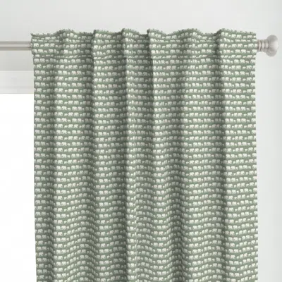 Spoonflower (extra Small) Elephants Curtain Panel