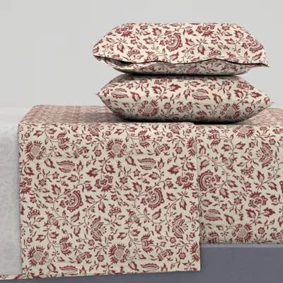 Spoonflower Fanciful Butterfly Flowers Full Sheet Set