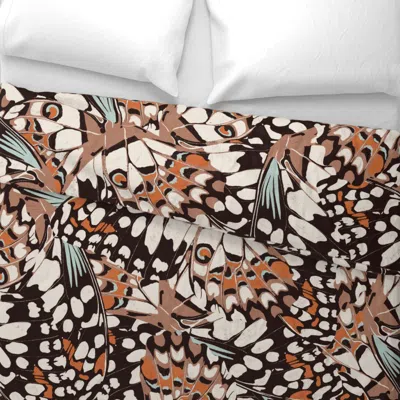 Spoonflower Fantastical Butterfly Wide Cotton Sateen 3.5 oz 26" X 20" Standard Knife Edge