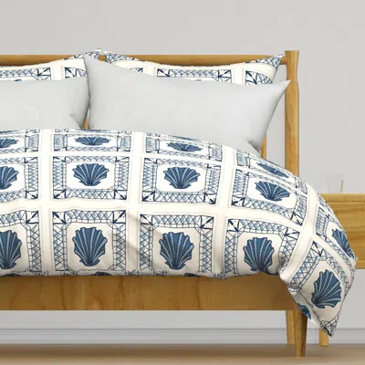 Spoonflower For The Love Of Sea Shells Duvet Cover