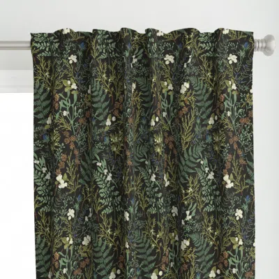 Spoonflower Forest Floor Curtain Panel