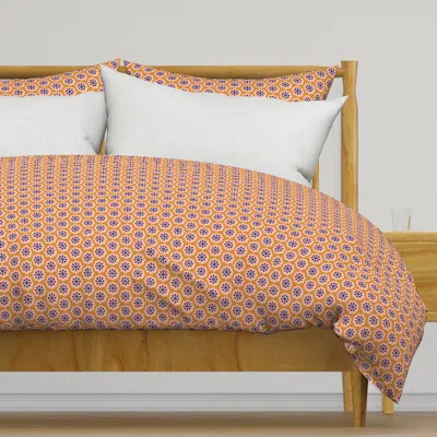 Spoonflower Forget-me-not (gold Seal) - Duvet Cover
