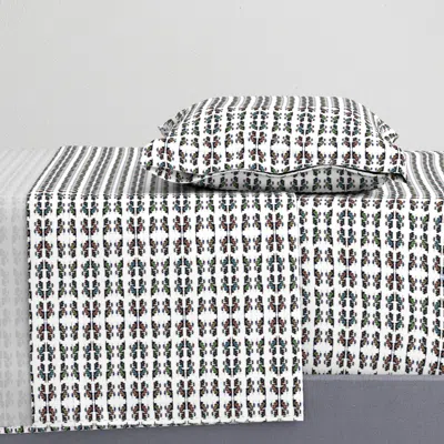 Spoonflower Formula 1 Cars In Pattern Form Twin Sheet Set