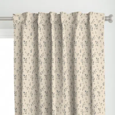 Spoonflower French Breakfast Curtain Panel