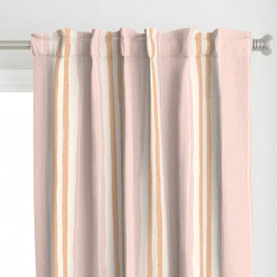 Spoonflower French Country Linen Curtain Panel