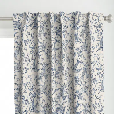 Spoonflower French Country Vintage Curtain Panel