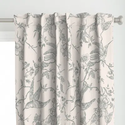 Spoonflower French Country Vintage Curtain Panel