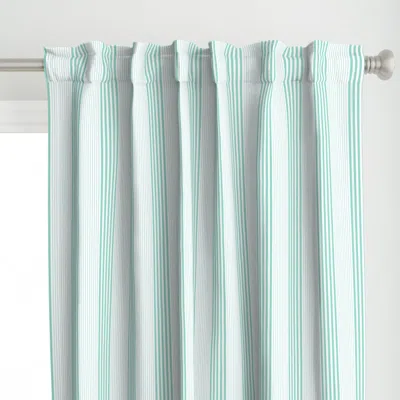 Spoonflower French Farmhouse Stripes Curtain Panel