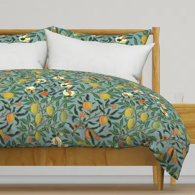 Spoonflower Fruit Or Pomegranate William Duvet Cover