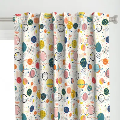 Spoonflower Galaxy Curtain Panel