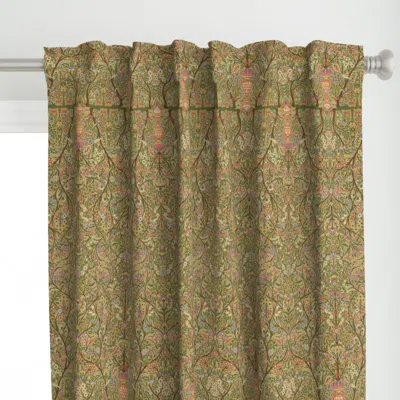 Spoonflower Garden Of Paradise 1b Curtain Panel