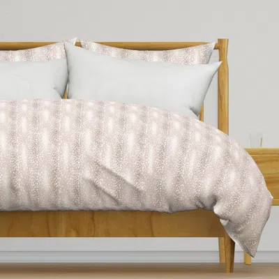 Spoonflower Gentle Fawn Deer Hyde Skin Duvet Cover