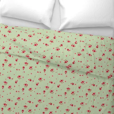 Spoonflower Giselle Basil King Pillow Sham