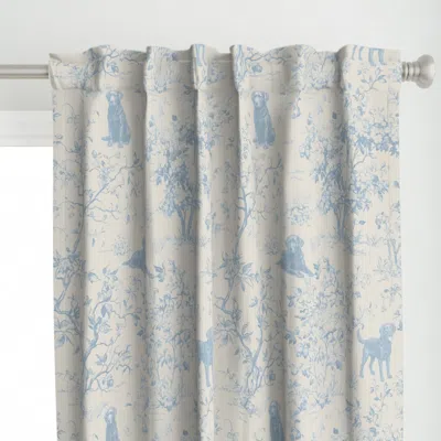 Spoonflower Goldendoodle Dog French Curtain Panel