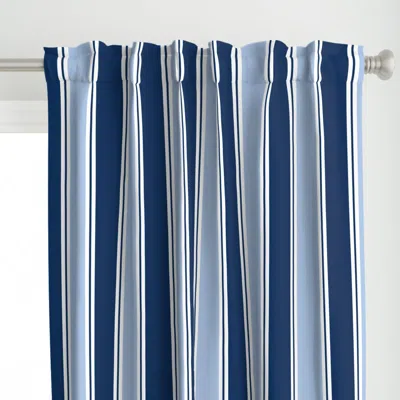 Spoonflower Grande Bold Stripe - Curtain Panel
