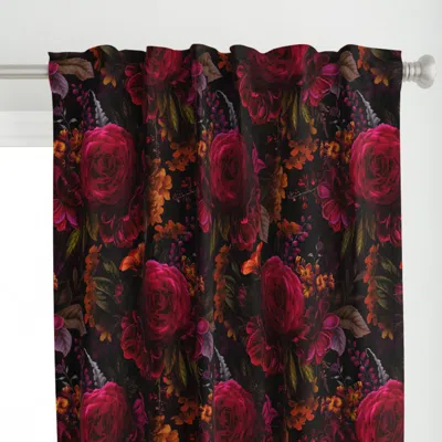 Spoonflower Grandmillennial Dramatic Curtain Panel