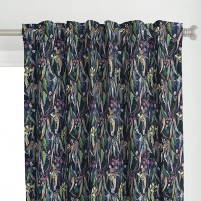 Spoonflower Gum Forest Mid Tone Curtain Panel