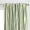 Spoonflower Half Inch Stripe Curtain Panel