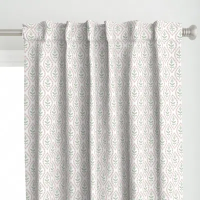 Spoonflower Half Scale Molly's Print Curtain Panel