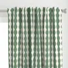 Spoonflower Hand Drawn Bubbly Stripe Curtain Panel
