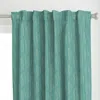 Spoonflower Hand Drawn Stripe // Curtain Panel