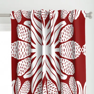 Spoonflower Hawaiian Quilt Awapuhi Curtain Panel