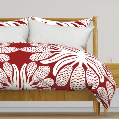 Spoonflower Hawaiian Quilt Awapuhi Duvet Cover