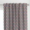 Spoonflower Hexcellent Presto Mini Curtain Panel