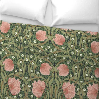 Spoonflower High Contrast Pimpernel Wide Cotton Sateen 3.5 oz 26" X 20" Standard Knife Edge