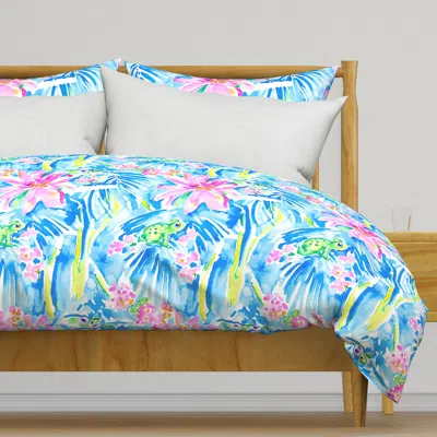 Spoonflower Hop To It Duvet Cover