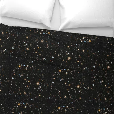 Spoonflower Hubble Ultra Deep Image Euro Pillow Sham