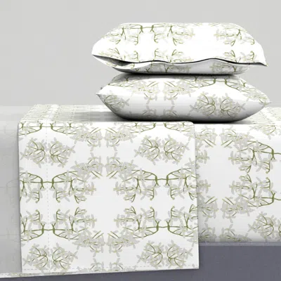 Spoonflower If Romance Was A Vine Full Sheet Set