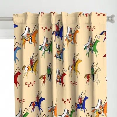 Spoonflower Ikpázopi Curtain Panel