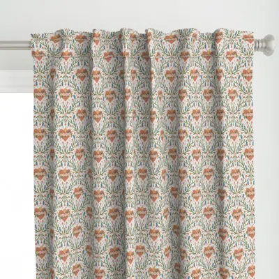 Spoonflower Immaculate Heart On Curtain Panel