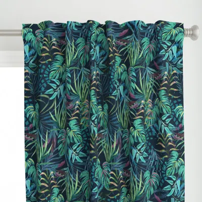 Spoonflower In A Tropical Mood Curtain Panel
