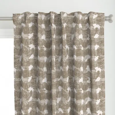 Spoonflower Inner Calm - Woven Waves Curtain Panel