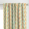Spoonflower Irregular Retro Stripes - Curtain Panel