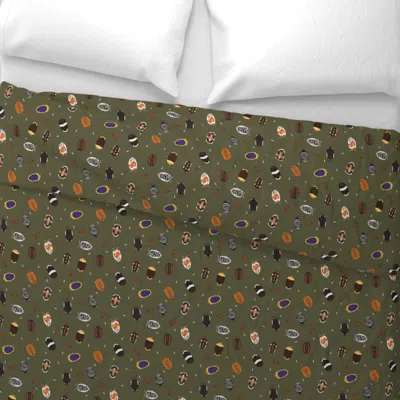 Spoonflower Isopod Adventures Wide Cotton Sateen 3.5 oz 26" X 20" Standard Knife Edge