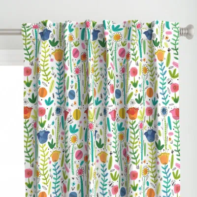Spoonflower It Might As Well Be Curtain Panel