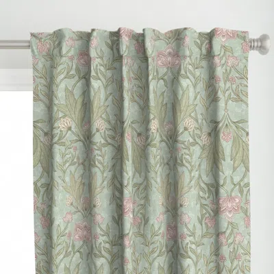 Spoonflower Ivy - William Morris Curtain Panel