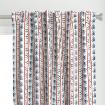 Spoonflower James Stripe 203042 And Curtain Panel