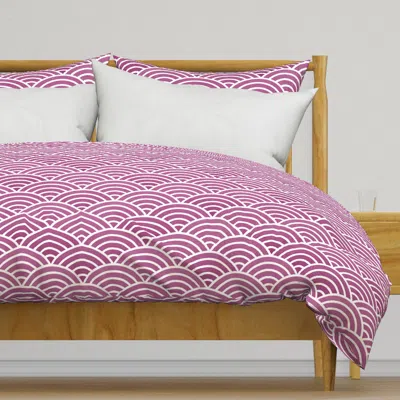 Spoonflower Japanese Rainbow Arches Duvet Cover