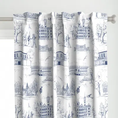 Spoonflower Jessica's Auburn Custom Curtain Panel