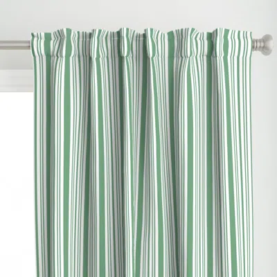 Spoonflower Jolly Season Stripe - Curtain Panel
