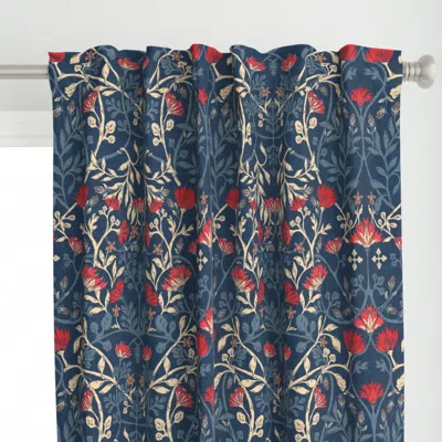Spoonflower Jumbo Cornflower Arts And Curtain Panel
